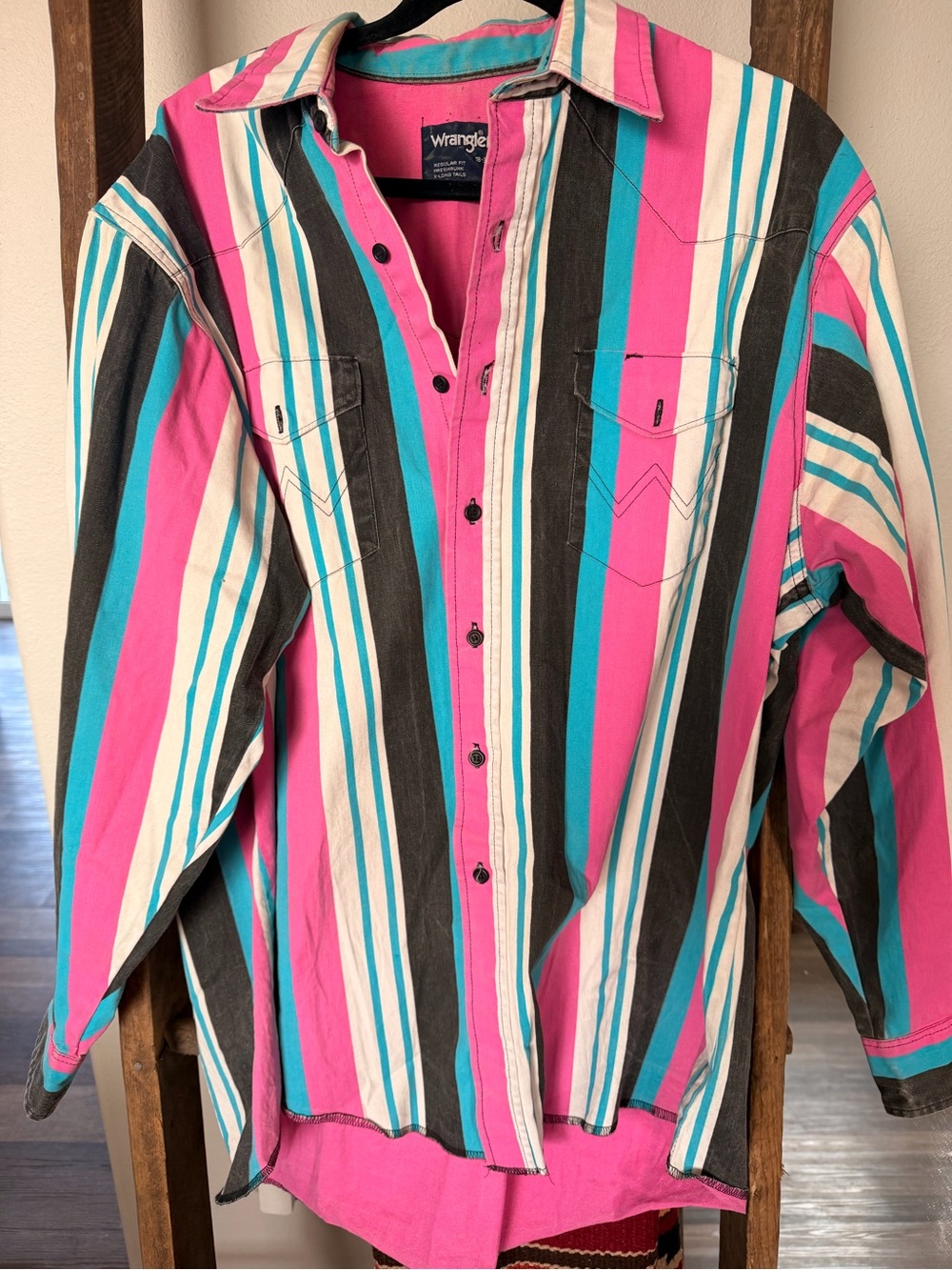 90s vintage wrangler button up
